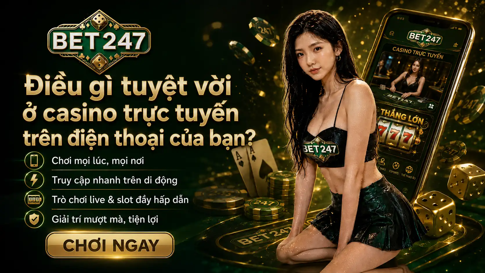 Casino trực tuyến trên điện thoại có gì hay